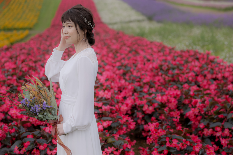 花嫁様の美しさを際立てる白☆
