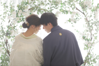 白無垢×スタジオ