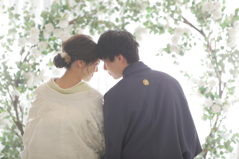 白無垢×スタジオ