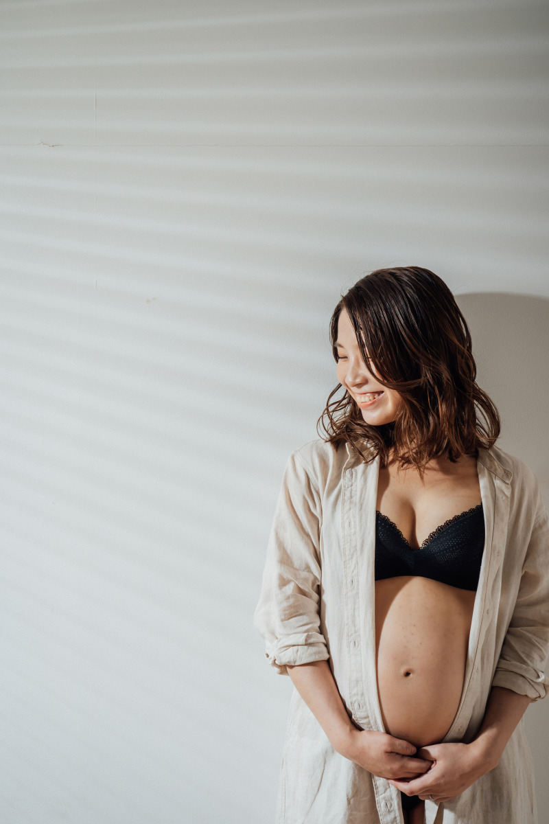 ラヴィファクトリー仙台店_マタニティフォトの撮影ができる