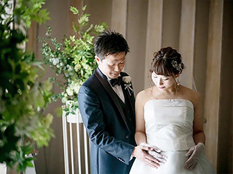 授かり婚なら、マタニティドレスもご用意!