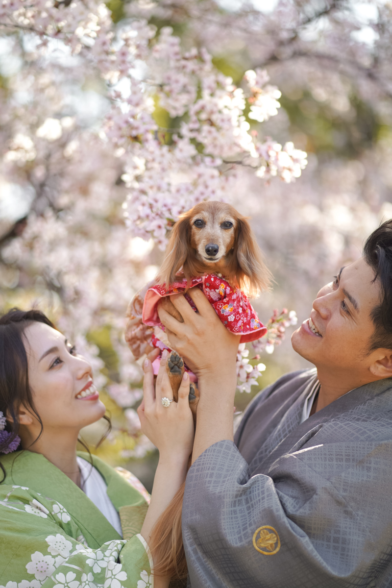 ラヴィファクトリー仙台店_ペットと一緒に撮影できる