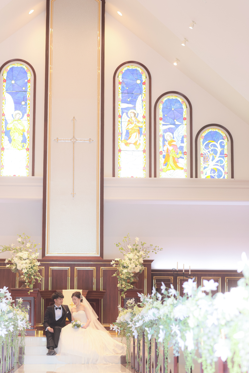 ラヴィファクトリー仙台店_チャペルで撮影できる