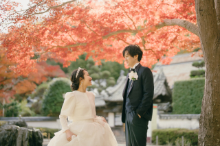 【10月1日〜11月30日までの撮影限定】2着がお得！秋のドリームキャンペーン｜洋装2着ロケーション（新婦衣装2着・全データ）