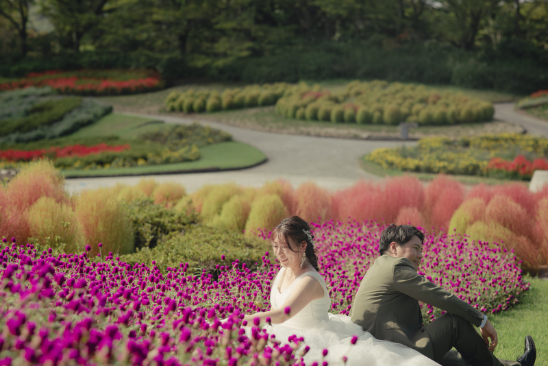 【みちのく杜の湖畔公園】和洋ロケーションフォトプラン