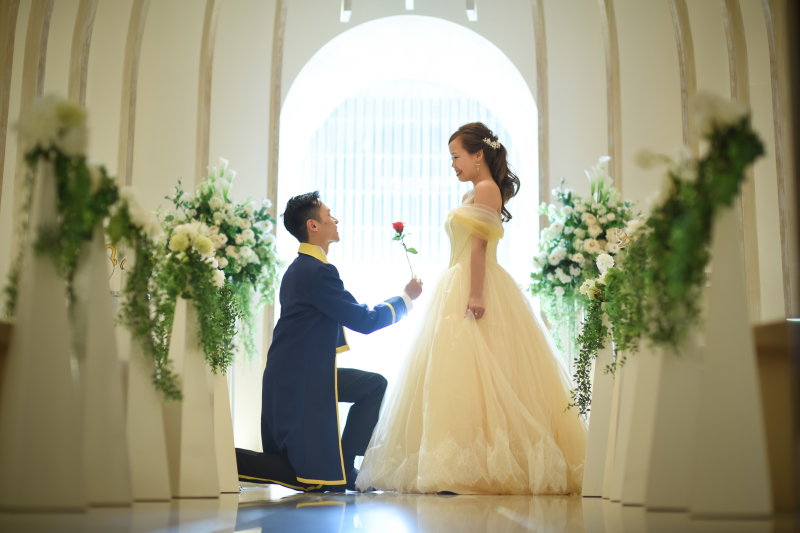 赤いバラでプロポーズ？！