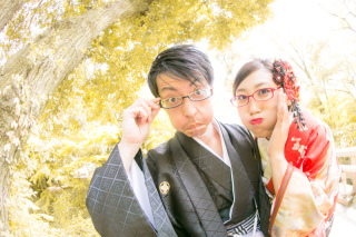 おちゃめな２人