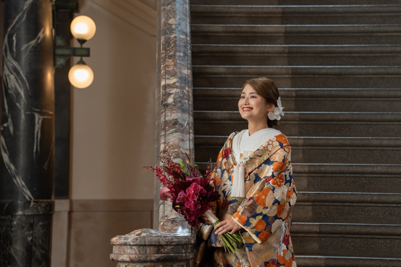 和装が似合いすぎな新婦様