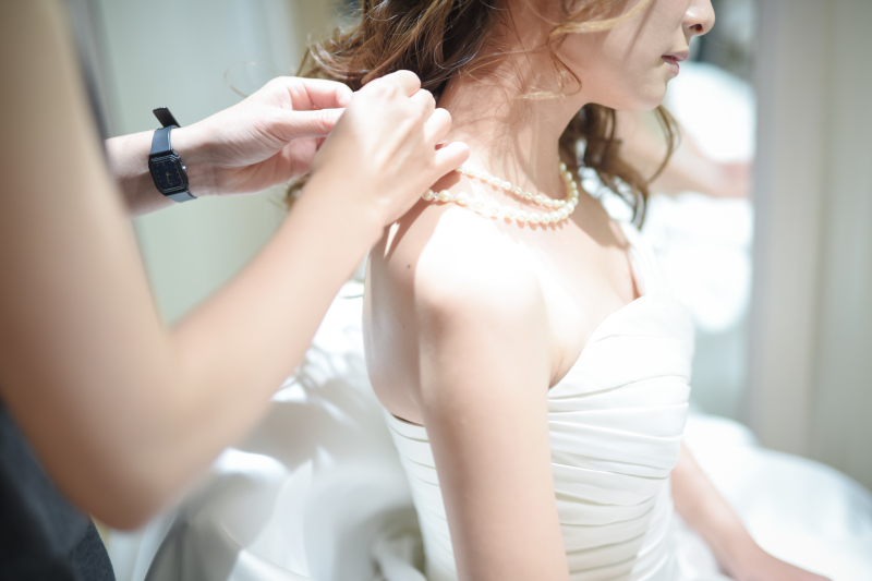 お支度からこだわってます