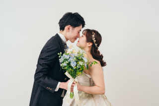 笑顔あふれる撮影