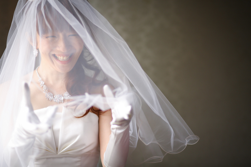 キラキラの笑顔