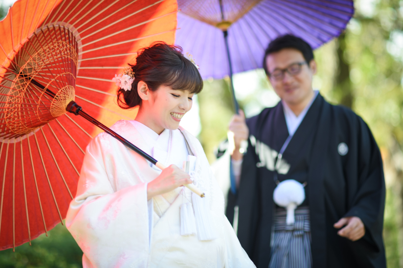 白無垢で可憐さを