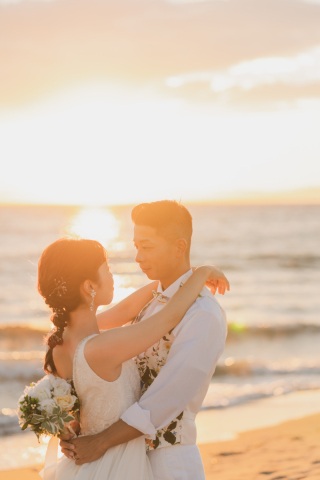 海が好きなおふたり！