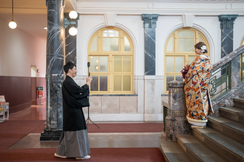 ニコニコの新郎様