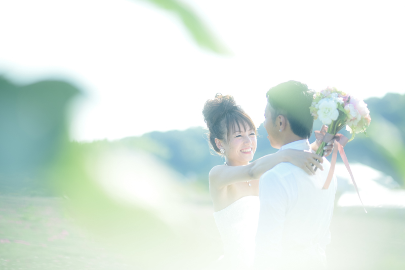 キラキラの笑顔