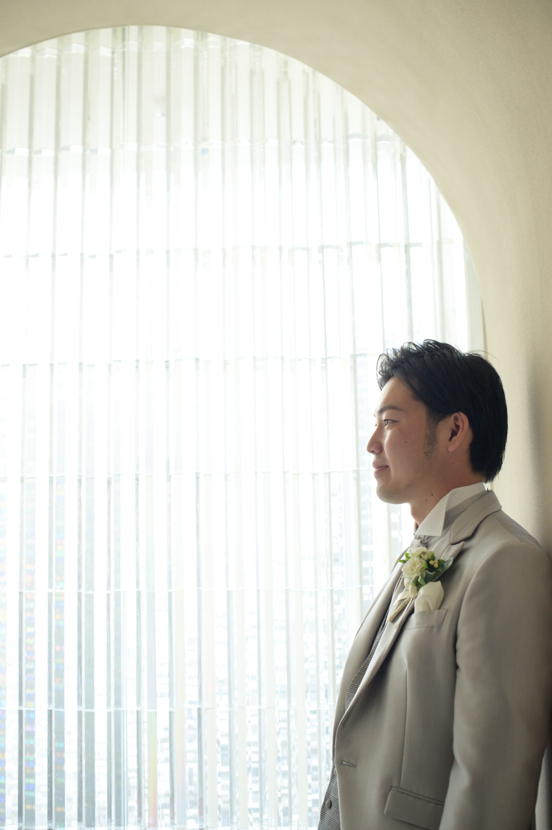 新郎様ソロカット