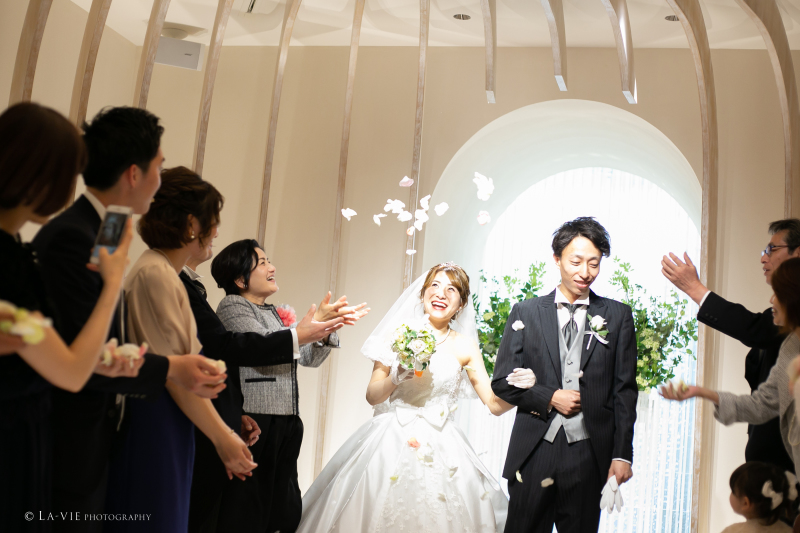 フラワーシャワー