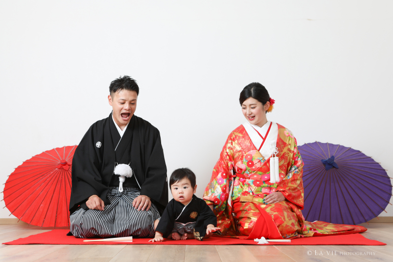 3人で正座カット