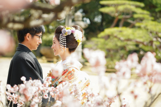 和風の装いで・・・