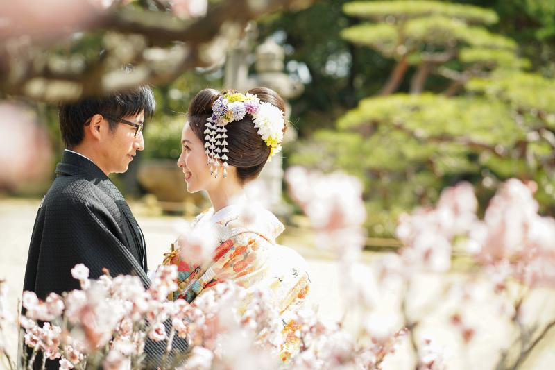 和風の装いで・・・