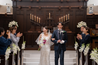 チャペルでフォトウェディング