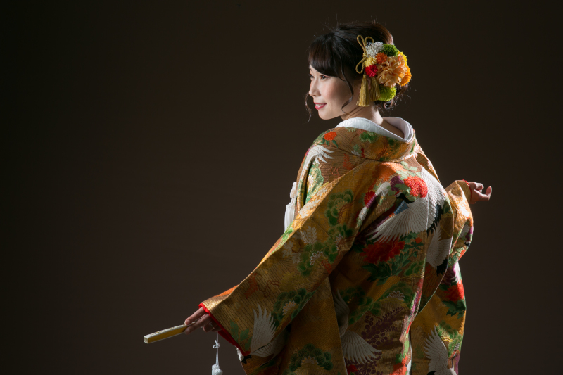 新婦様のソロショット