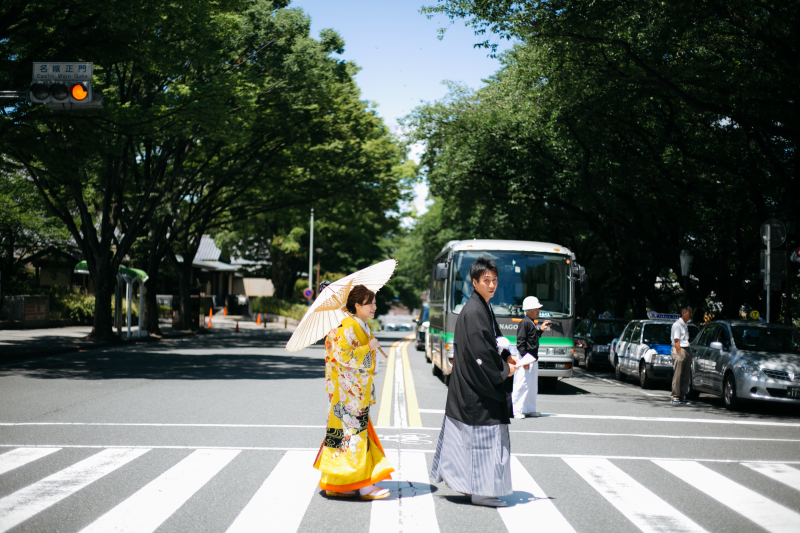 ロケ地に向かうところから
