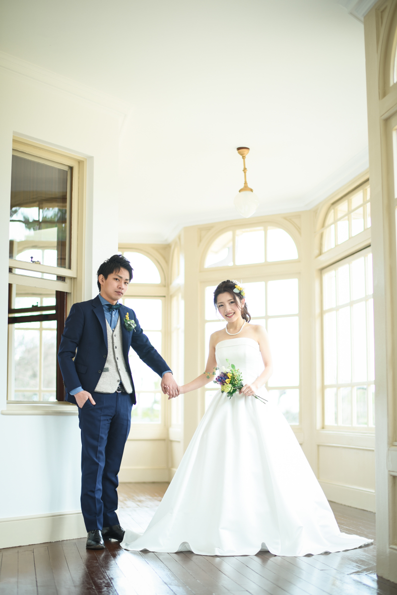 ウェディングドレスにお着替え