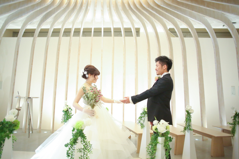 新郎様のエスコート