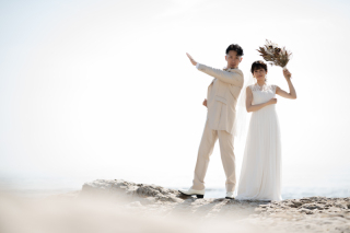 野間灯台&久屋大通での洋装前撮り