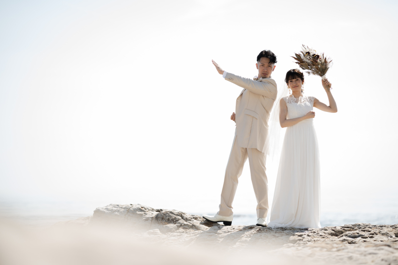 野間灯台&久屋大通での洋装前撮り