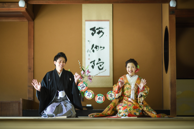 年賀状ショット♪