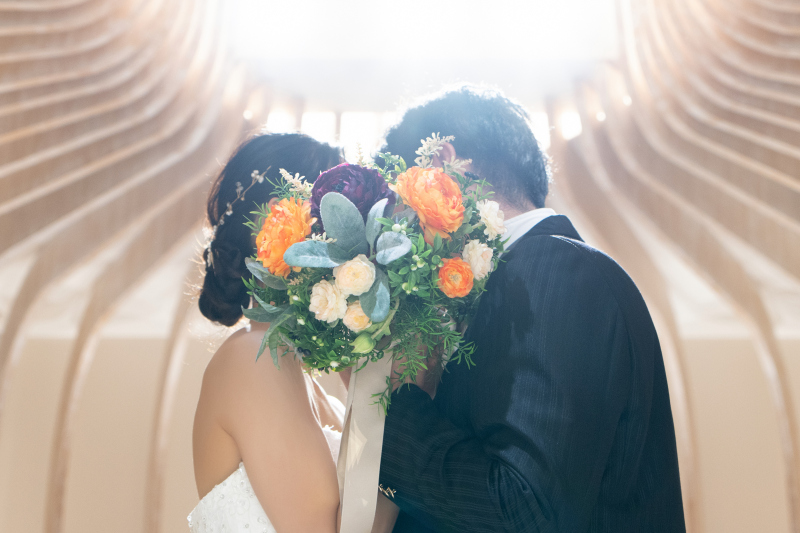 ブーケを使って