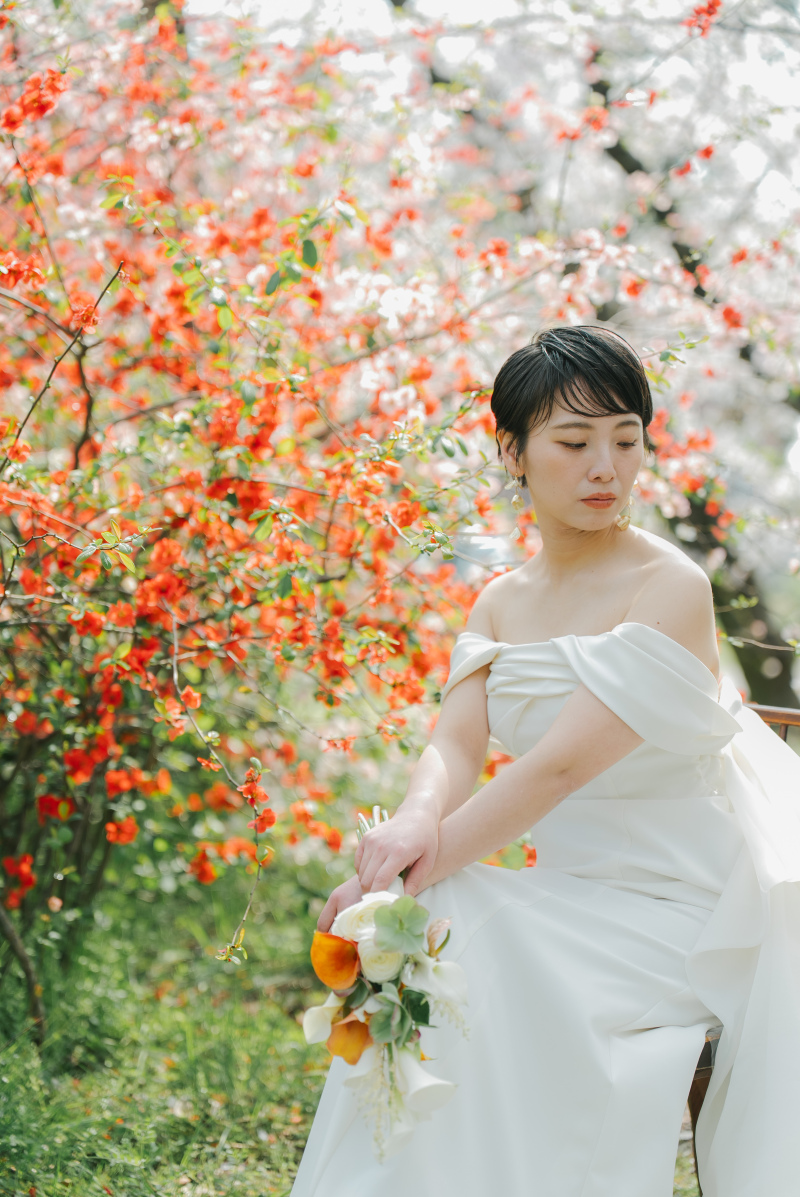 お花と