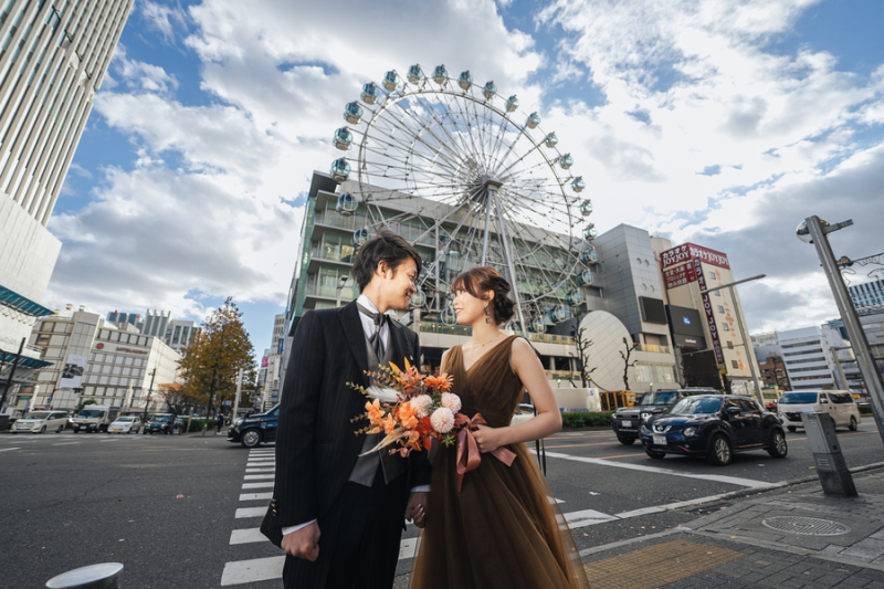 こんなに街中でも