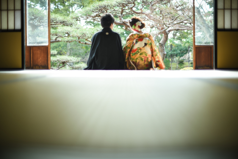 和装から撮影スタート！