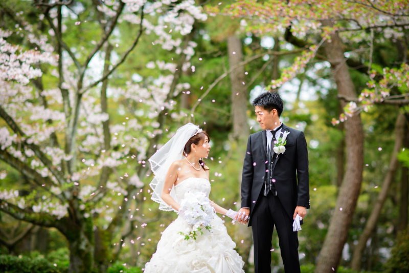 桜舞い散る中で♪