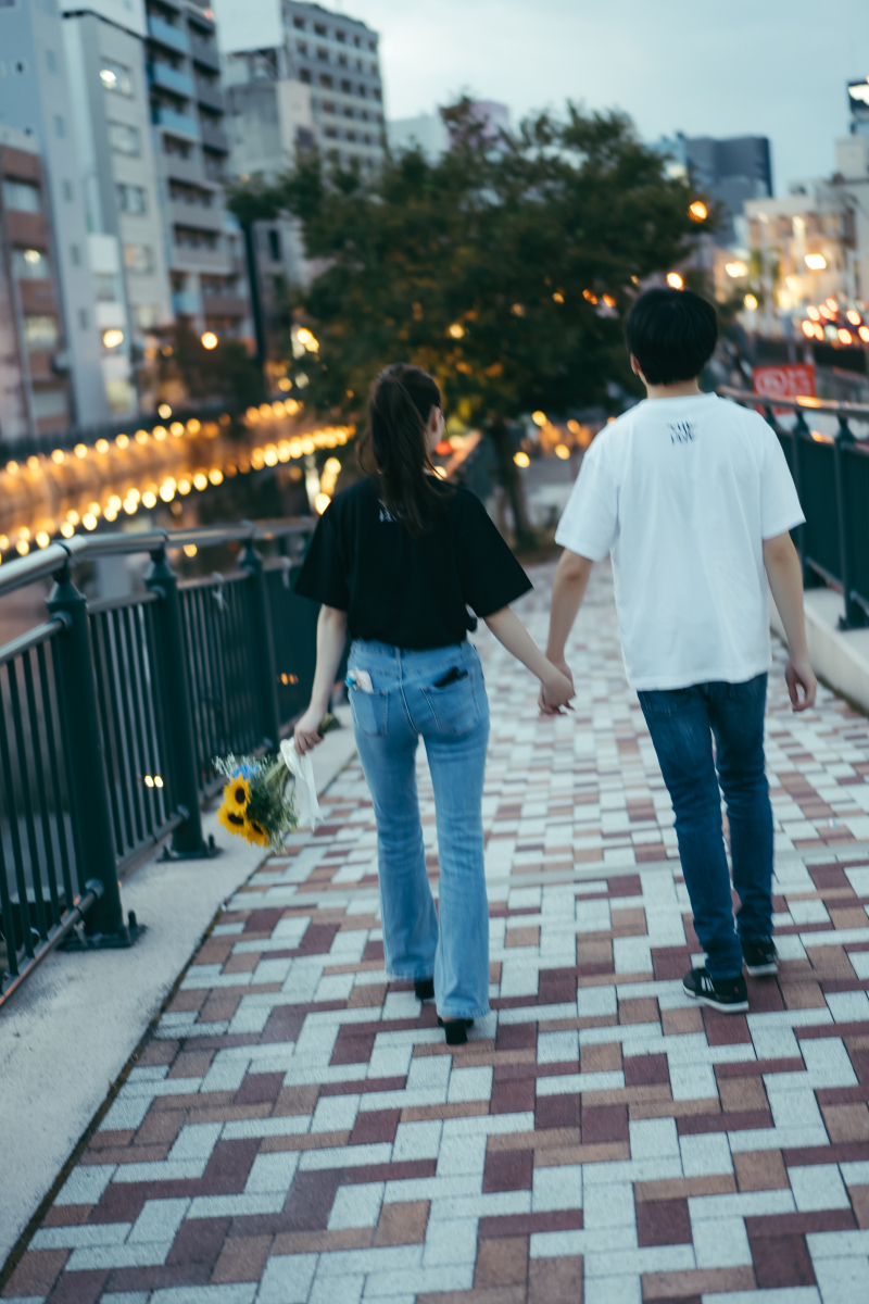 私服に着替えて