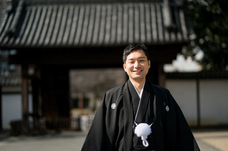 新郎様のソロショット