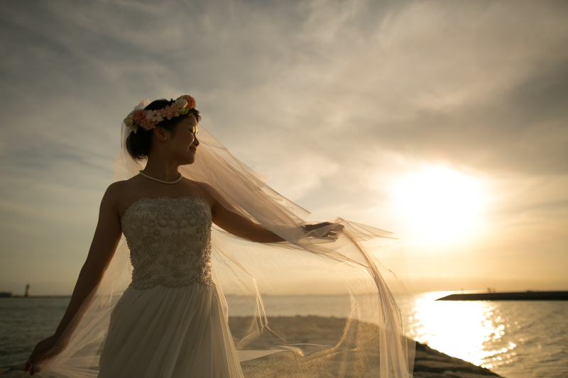 ベールを使って