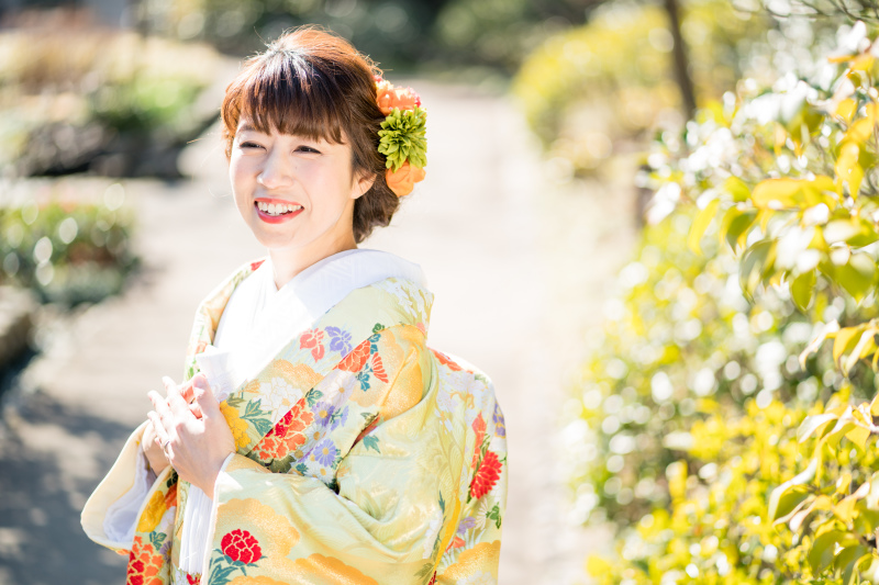 新婦様のソロショット