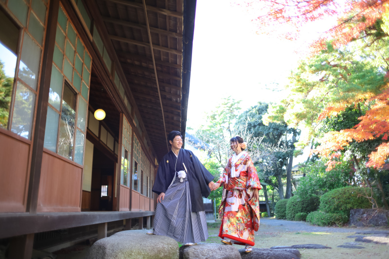 華やかなお着物で