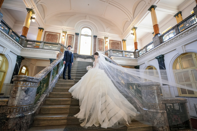 ロングベールで美しく