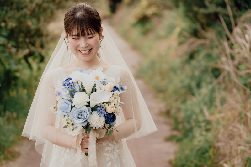 ブーケとベールと