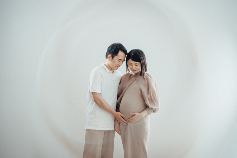 ラヴィファクトリー名古屋店_マタニティフォトの撮影ができる