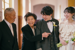 ラヴィファクトリー名古屋店_大切な家族との記念写真＜Family wedding＞