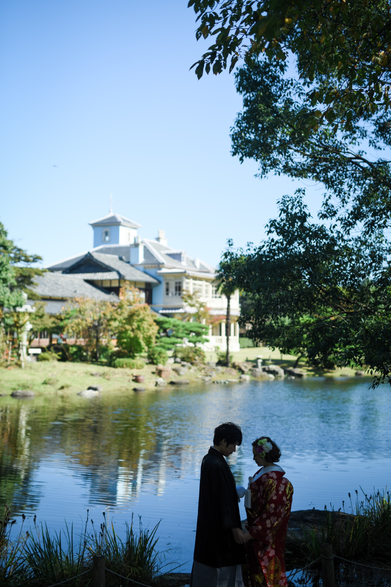 和装でしっとりと