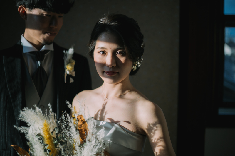 ロケーション撮影/洋装/六華苑