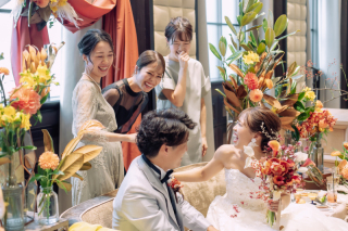 ご結婚式当日撮影/洋装/EXEXスイーツ