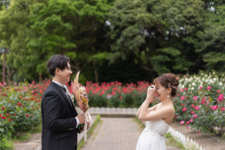 ロケーション撮影/洋装/庄内緑地公園